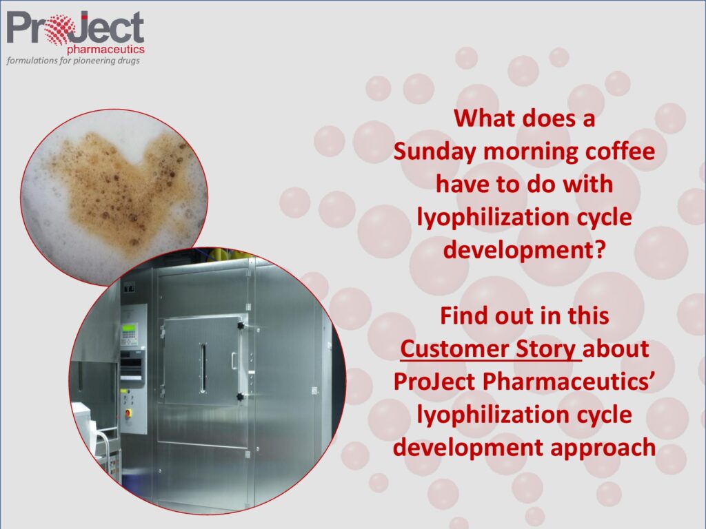 customer story lyophilization